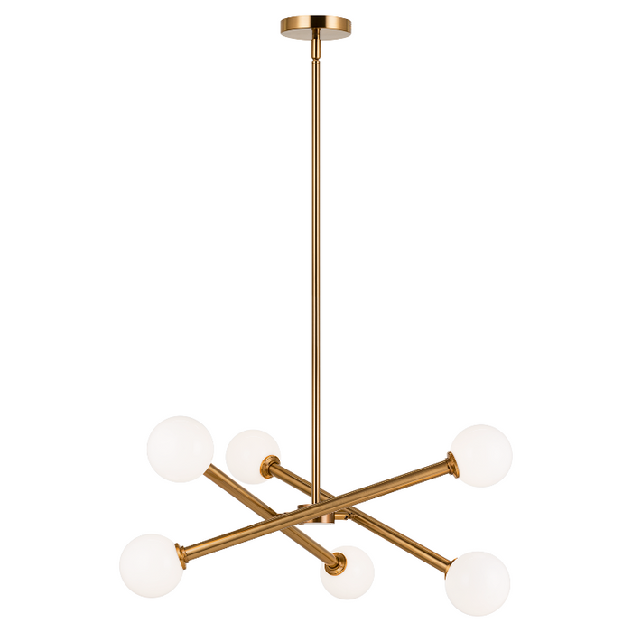 Matteo C64606 Matchstix 6-lt 28" Chandelier