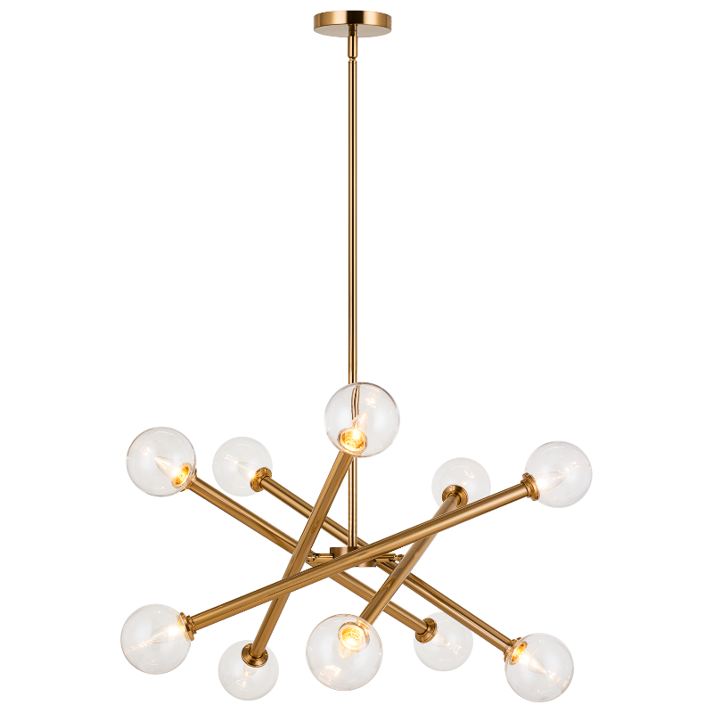 Matteo C64610 Matchstix 10-lt 31" Chandelier