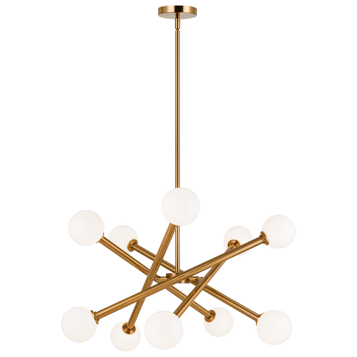 Matteo C64610 Matchstix 10-lt 31" Chandelier