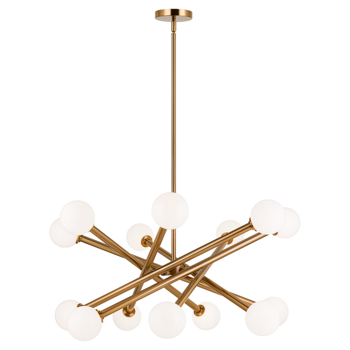 Matteo C64614 Matchstix 14-lt 35" Chandelier