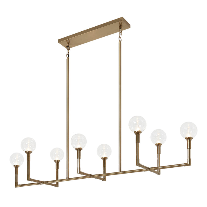 Matteo C64808 Candelstix 8-lt 50" Chandelier