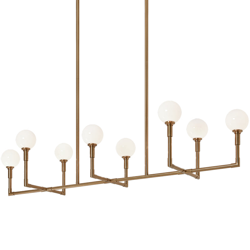 Matteo C64808 Candelstix 8-lt 50" Chandelier