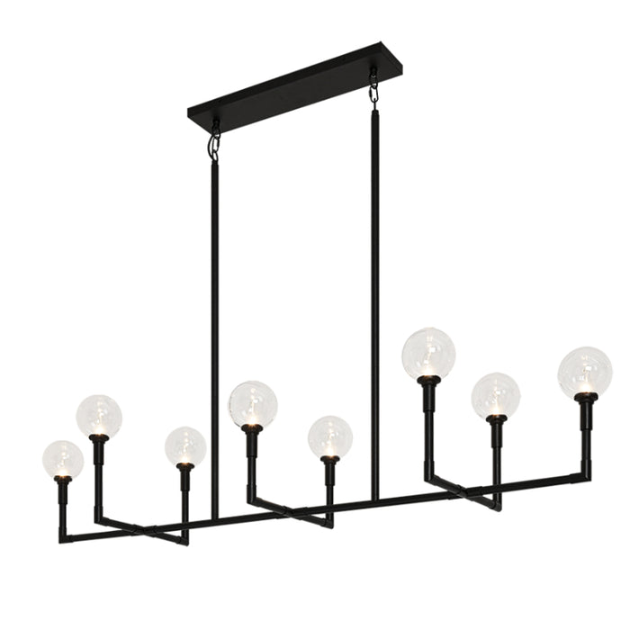 Matteo C64808 Candelstix 8-lt 50" Chandelier