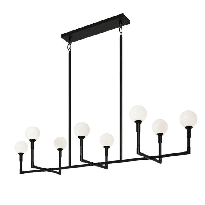 Matteo C64808 Candelstix 8-lt 50" Chandelier