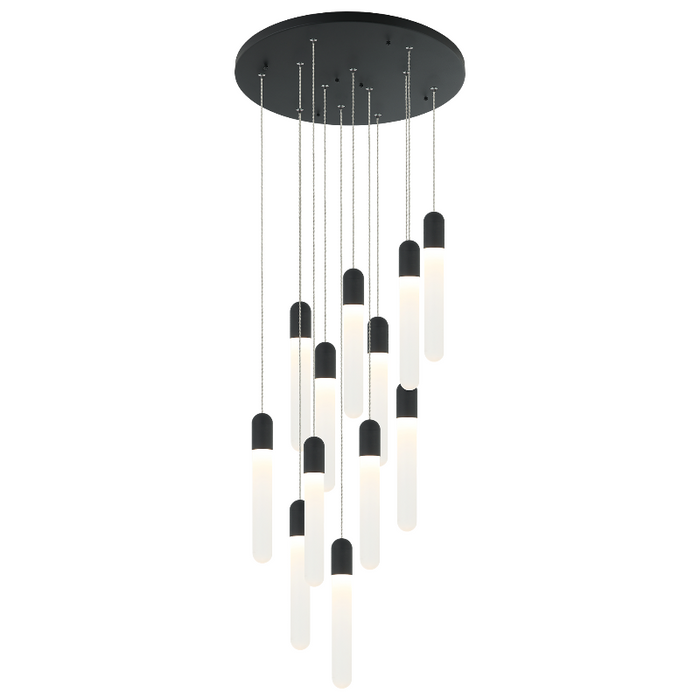 Matteo C65812 Aydin 12-lt 17" LED Pendant