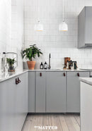 Matteo C69001 Hyozan 1-lt 7" LED Pendant