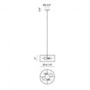 Matteo C71602 Candid 2-lt 14" Pendant