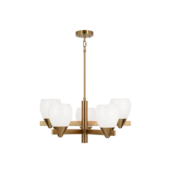 Matteo C74005 Reya 5-lt 23" Chandelier