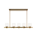 Matteo C74015 Reya 5-lt 41" Linear Chandelier