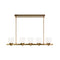 Matteo C74015 Reya 5-lt 41" Linear Chandelier