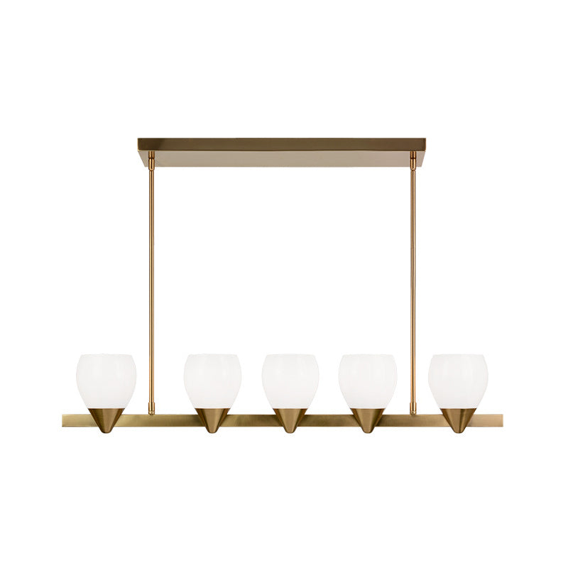 Matteo C74015 Reya 5-lt 41" Linear Chandelier