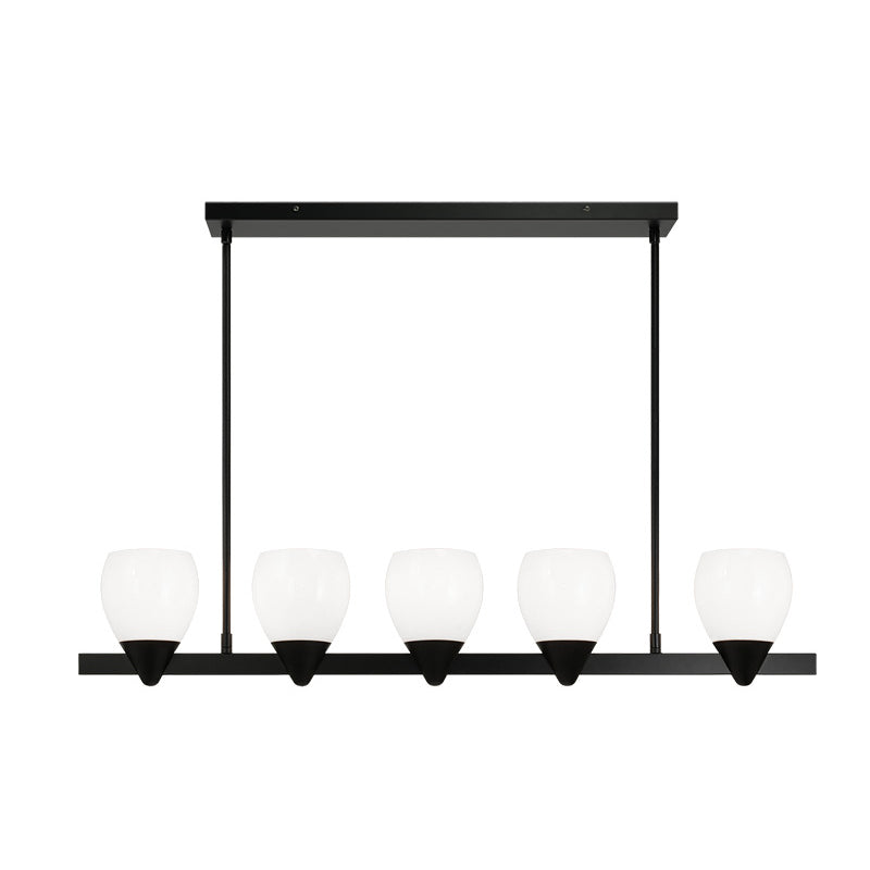 Matteo C74015 Reya 5-lt 41" Linear Chandelier