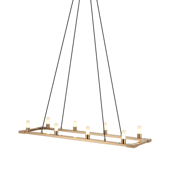 Matteo C75208 Cascadian 8-lt 38" Chandelier