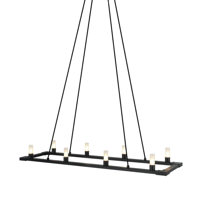 Matteo C75208 Cascadian 8-lt 38" Chandelier