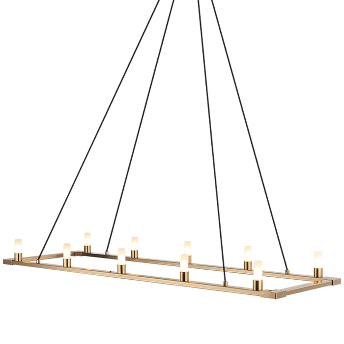 Matteo C75210 Cascadian 10-lt 48" Chandelier