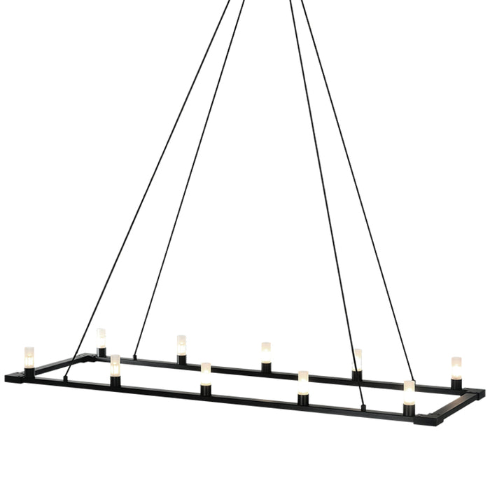 Matteo C75210 Cascadian 10-lt 48" Chandelier