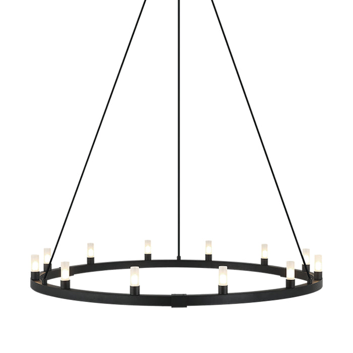 Matteo C75212 Cascadian 12-lt 39" Chandelier