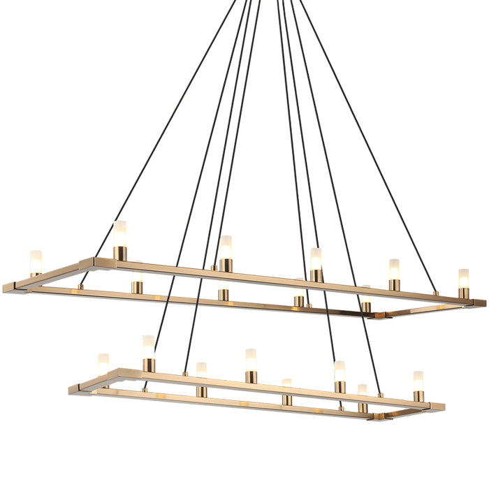 Matteo C75218 Cascadian 18-lt 48" Chandelier