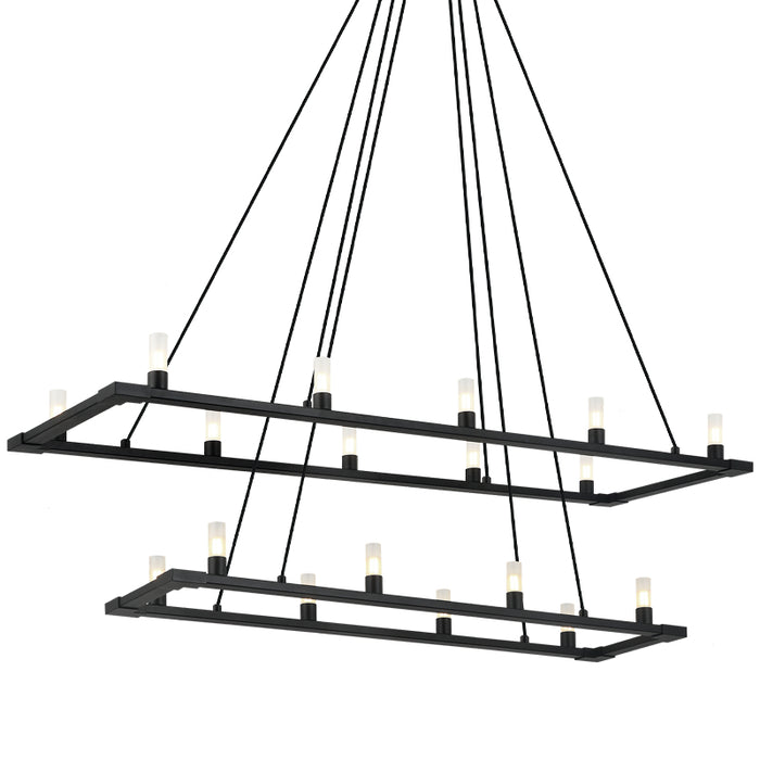 Matteo C75218 Cascadian 18-lt 48" Chandelier