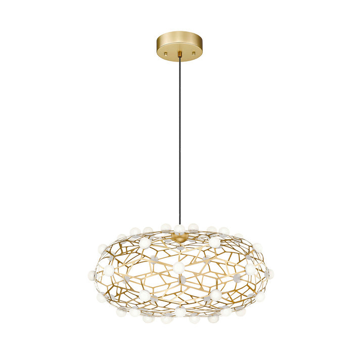 Matteo C76324 Coral 56-lt 24" LED Pendant