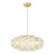 Matteo C76330 Coral 84-lt 31" LED Pendant