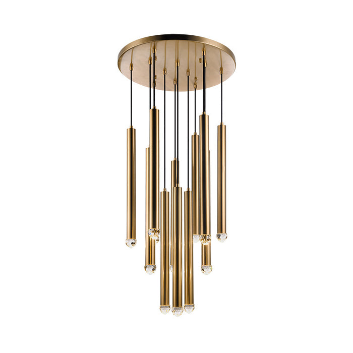 Matteo C78312 Reign 12-lt 24" LED Pendant