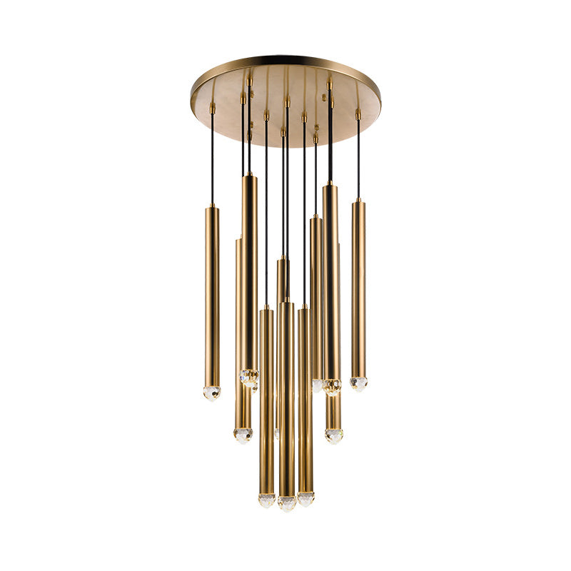 Matteo C78312 Reign 12-lt 24" LED Pendant