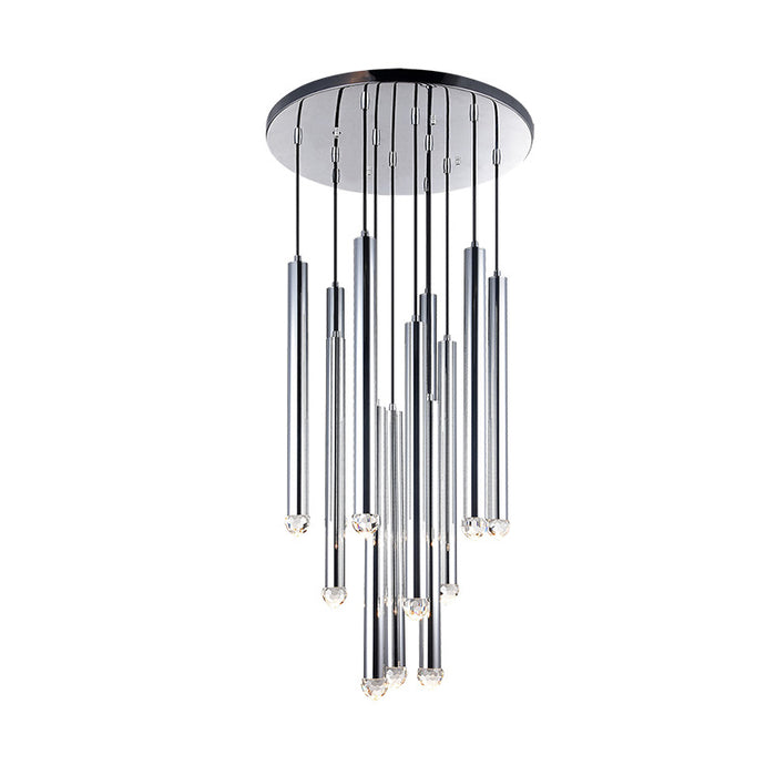 Matteo C78312 Reign 12-lt 24" LED Pendant