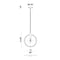 Matteo C78601 Odyssey 1-lt 12" Pendant