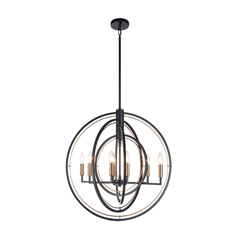 Matteo C78608 Odyssey 8-lt 25" Chandelier