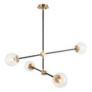 Matteo C78714 Cosmic 4-lt 44" Chandelier