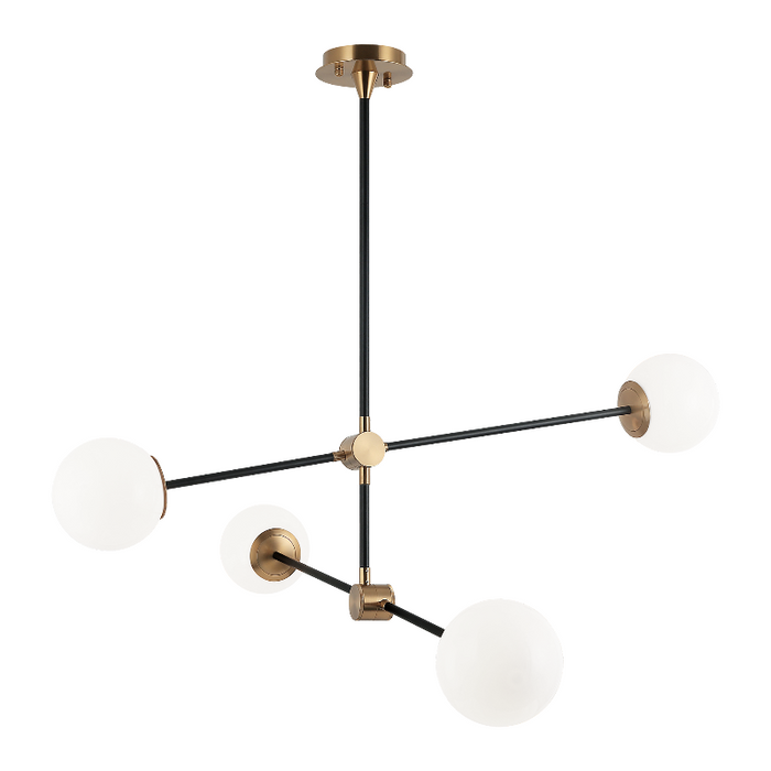 Matteo C78714 Cosmic 4-lt 44" Chandelier