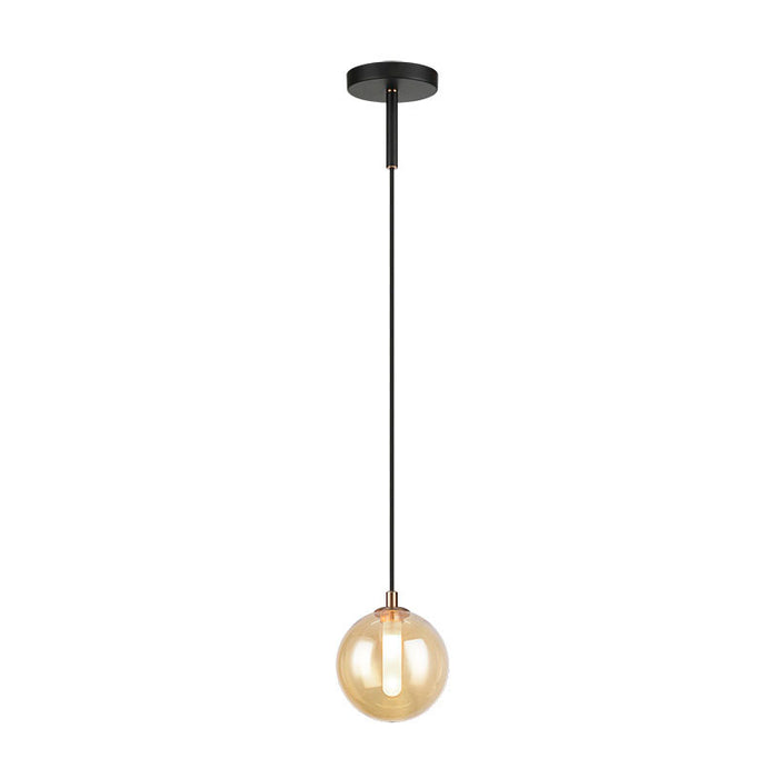 Matteo C81001 Magma 1-lt 6" LED Pendant