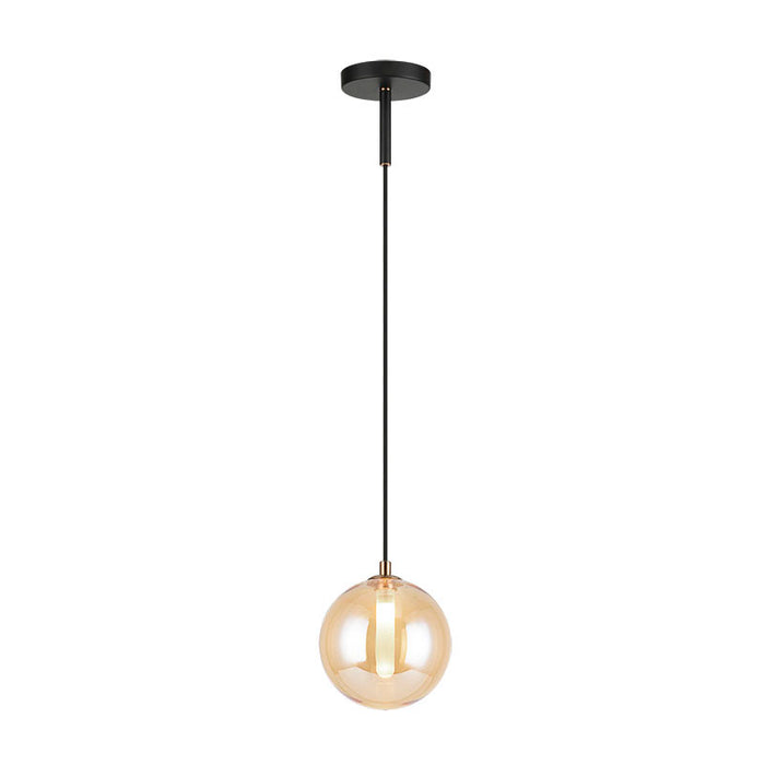 Matteo C81011 Magma 1-lt 7" LED Pendant