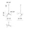 Matteo C81514 Rami 4-lt 25" Chandelier