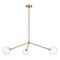 Matteo C81703 Novo 3-lt 35" Chandelier
