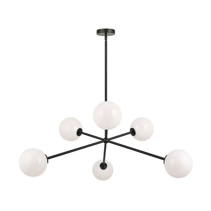 Matteo C81706 Novo 6-lt 35" Chandelier