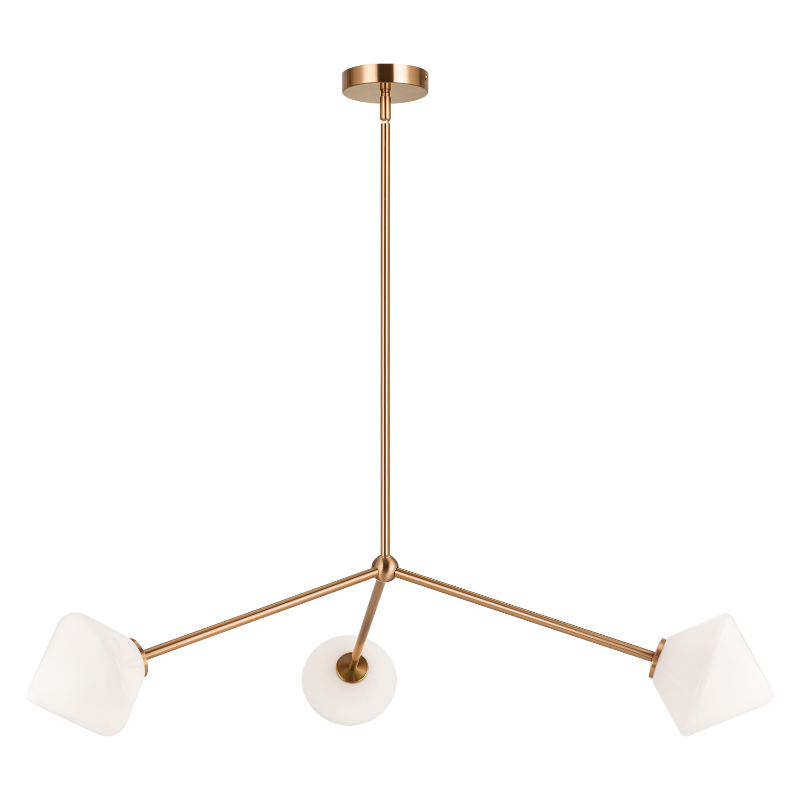 Matteo C81743 Novo 3-lt 34" Chandelier