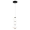 Matteo C82412 Dango 1-lt 13" Tall LED Pendant with Mixed Glass