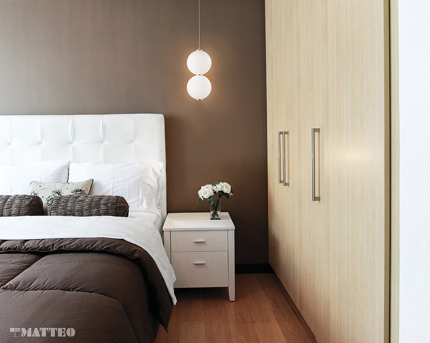 Matteo C82421 Dango 1-lt 13" Tall LED Pendant