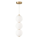Matteo C82431 Dango 1-lt 20" Tall LED Pendant