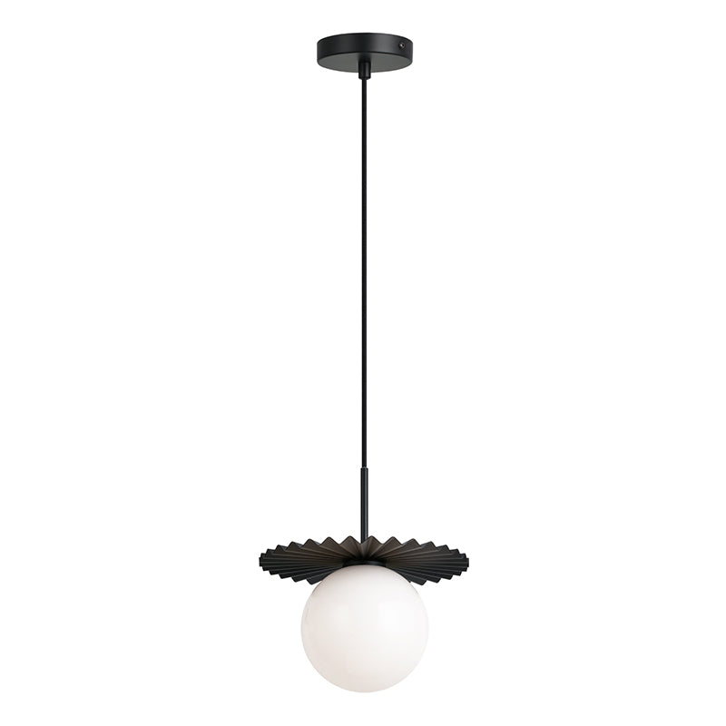 Matteo C83101 Modern Ruff 1-lt 10" Pendant