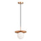 Matteo C83101 Modern Ruff 1-lt 10" Pendant