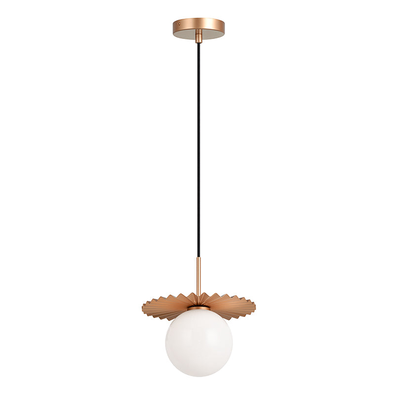 Matteo C83101 Modern Ruff 1-lt 10" Pendant