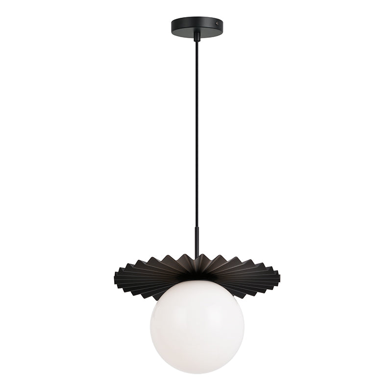 Matteo C83111 Modern Ruff 1-lt 14" Pendant