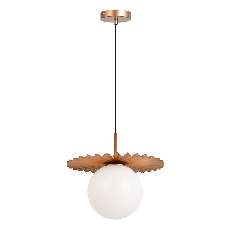 Matteo C83111 Modern Ruff 1-lt 14" Pendant