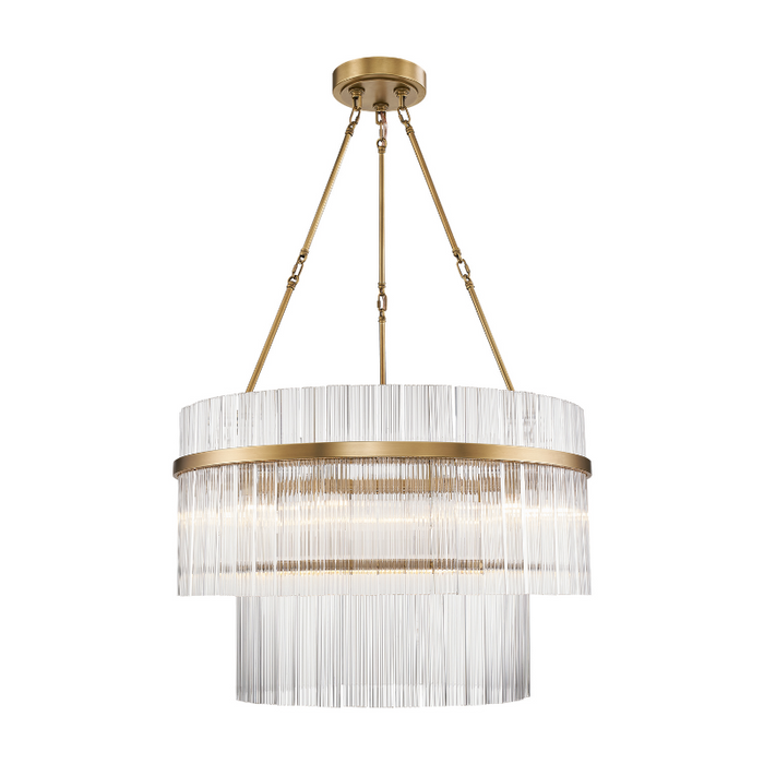 Alora CH314820 Carlisle 20-lt 36" Chandelier