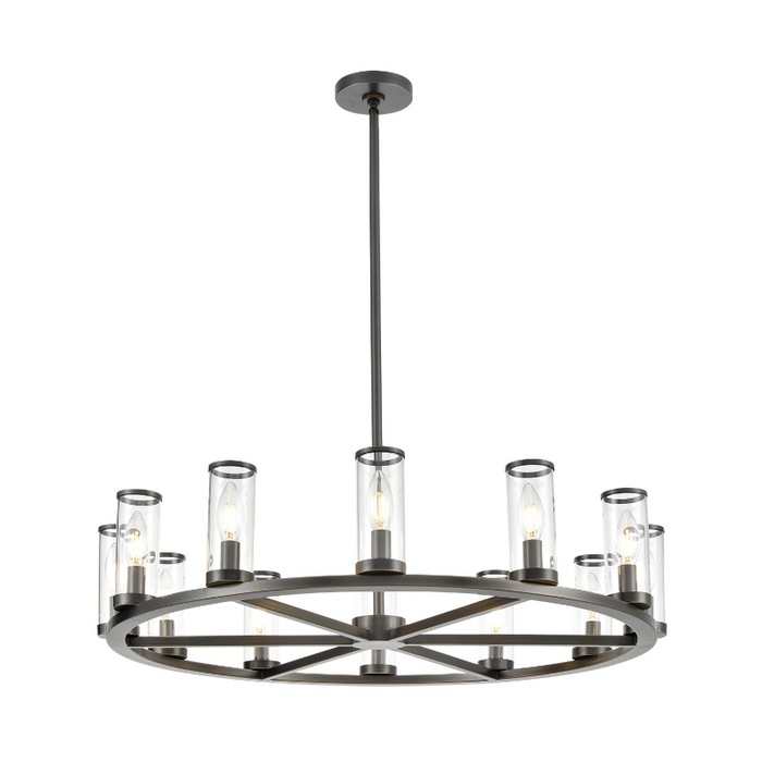 Alora CH309012 Revolve 12-lt 33" Chandelier