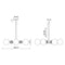 Alora Mood CH415330 Celia 6-lt 30" Chandelier