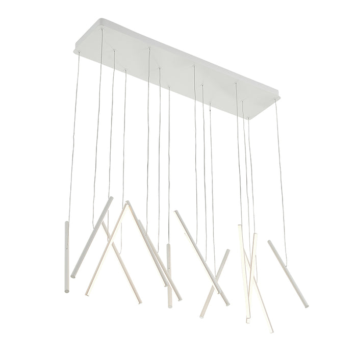 Kuzco LP14840 Chute 14-lt 14" LED Pendant